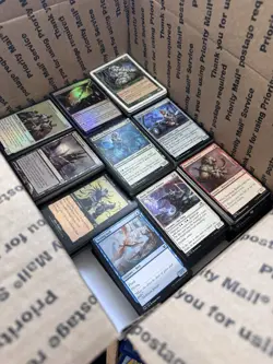 🧙17lbs+ 4200+ UNSEARCHED Magic The Gathering Bulk Lot LP/NM w/ Rares & Foils‼ - Image 5