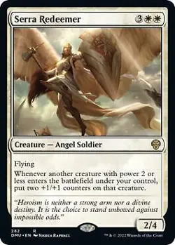 Serra Redeemer (282) 282 MTG Dominaria United Rare NP - Image 1