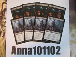 SOI. Black. Creeping Dread x4 and Farbog Revenant x4 4x MTG - Image 1
