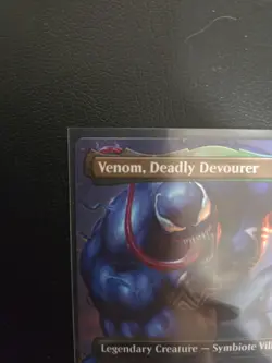MTG Venom, Deadly Devourer (Borderless Foil) Marvel's Spider-Man 22 NM - Image 3