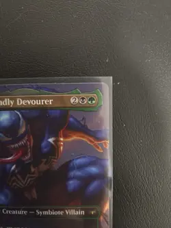 MTG Venom, Deadly Devourer (Borderless Foil) Marvel's Spider-Man 22 NM - Image 4