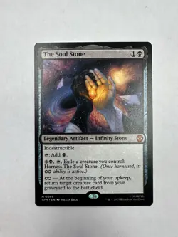 MTG Marvel’s Spider-Man THE SOUL STONE NM (0039BIN) Graded Power - Image 1