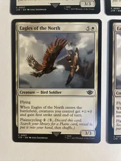 4x Mtg Lord Of The Rings Eagles Of The North NM Magic The Gathering - Image 2