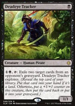 MTG Magic the Gathering Deadeye Tracker (99/310) Ixalan LP - Image 1