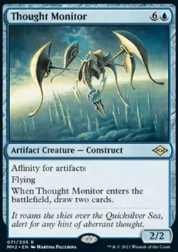 MTG Magic the Gathering Thought Monitor (71/632) Modern Horizons 2 NM - Image 1