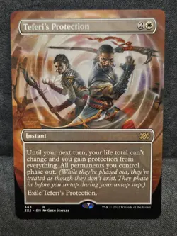 MTG - Teferi's Protection (Borderless) - 343 - Double Masters 2022 (2X2) NM - Image 1