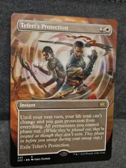 MTG - Teferi's Protection (Borderless) - 343 - Double Masters 2022 (2X2) NM - Image 2