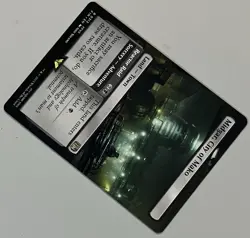 MTG Final Fantasy Midgar, City of Mako Land - Town RARE REGULAR #0313 - Image 4