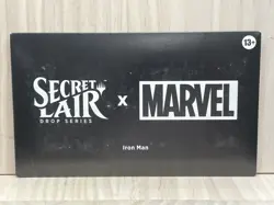 Magic the Gathering MTG Secret Lair X Marvel Iron Man Non-Foil Sealed - Image 1