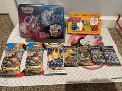 Pokemon TCG Mixed Booster Pack Lot Of 15! Evolving Skies, Silver Tempest, Mega++ - Image 1