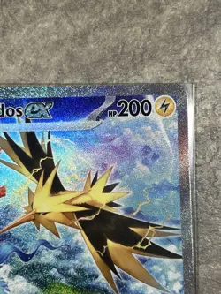 Zapdos ex 202/165 Pokemon TCG Sv: Scarlet & Violet 151 Holo Card (Near Mint) NM - Image 3