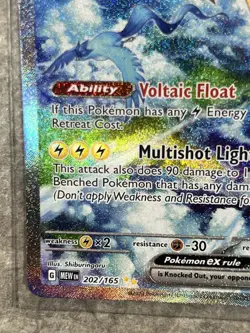 Zapdos ex 202/165 Pokemon TCG Sv: Scarlet & Violet 151 Holo Card (Near Mint) NM - Image 4