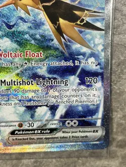 Zapdos ex 202/165 Pokemon TCG Sv: Scarlet & Violet 151 Holo Card (Near Mint) NM - Image 5