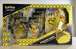 Pokemon SWSH Crown Zenith Pikachu VMAX Premium Collection Box New & Sealed - Image 1