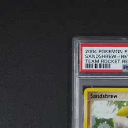 PSA 9 - Sandan - Sandshrew Pokemon Karte 74/109 EX Team Rocket Returns /Y95 - Image 3
