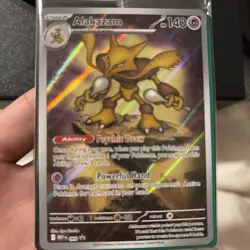 Alakazam MEP 009 Promo Mega Evolutions In Hand Pokemon TCG Sealed US seller - Image 2