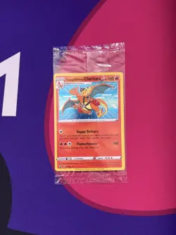 Special Delivery Charizard Holo SWSH075 Sealed Promo Card Pokemon - Image 1