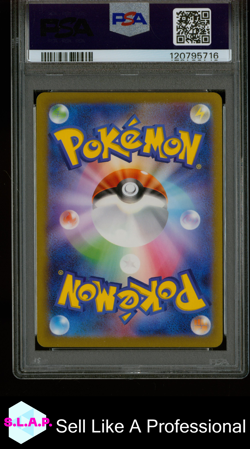 NINETALES ART RARE POKEMON JAPANESE SV3-RULER OF THE BLACK FLAME 2023 110 PSA 10 - Image 2