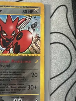 2003 Pokemon Aquapolis Scizor Holo #H21/H32 - Image 3