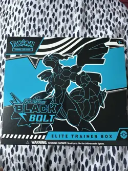 Pokemon TCG S&V Black Bolt - Elite Trainer Box ETB - Brand New & Sealed - Image 1