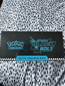 Pokemon TCG S&V Black Bolt - Elite Trainer Box ETB - Brand New & Sealed - Image 2