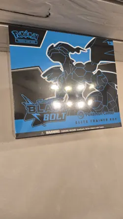 Pokemon Black Bolt Pokemon Center Elite Trainer Box ETB *SEALED* - Image 1