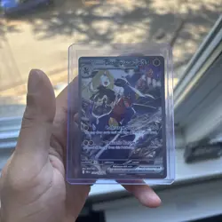 Pokemon TCG Cynthia's Garchomp EX 215/182 Destined Rivals SIR - Image 3