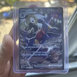 Pokemon TCG Cynthia's Garchomp EX 215/182 Destined Rivals SIR - Image 5