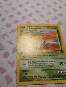 Pokemon TCG Exeggutor Jungle 1st Edition Uncommon 35/64 Damaged WOTC 1999 - Image 4