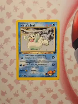 Pokemon TCG Misty's Seel 91/132 Gym Challenge 1st Edition Vintage WOTC LP - Image 1