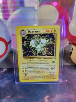 Magneton 26/62 Pokemon TCG Fossil Unlimited Regular Rare LP - Image 1