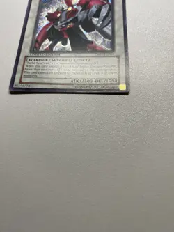 Yugioh Turbo Warrior Limited Edition Secret Rare CT05-EN004 HP - Image 2