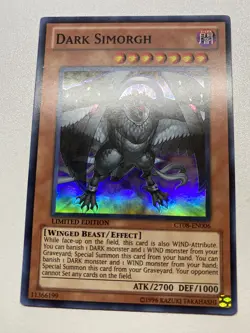Yugioh Dark Simorgh Limited Edition Super Rare CT08-EN006 HP - Image 1