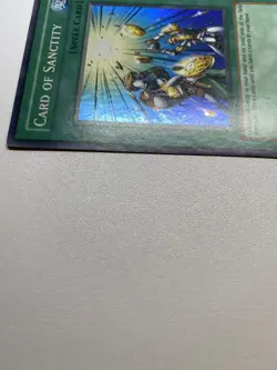 Yugioh Card Sanctity Super Rare 1st Edition TLM-EN037 MP - Image 5
