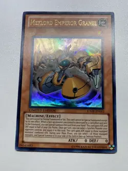 Yu-Gi-Oh! MEKLORD EMPEROR GRANEL Limited Edition Ultra Rare JUMP-EN052 LP - Image 1
