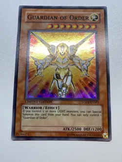 Yu-Gi-Oh! Guardian Of Order Super Rare Limited Edition LODT-ENSP1 HP - Image 1