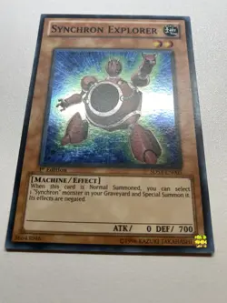 Yu-Gi-Oh! Synchron Explorer Super Rare 1st Edition 5DS3-EN005 MP - Image 1
