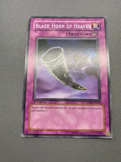 Yugioh Black Horn Of Heaven 1st Edition Rare CDIP-EN060 HP - Image 1