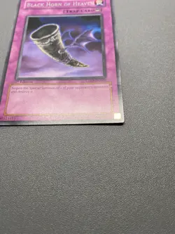 Yugioh Black Horn Of Heaven 1st Edition Rare CDIP-EN060 HP - Image 2
