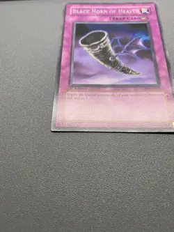 Yugioh Black Horn Of Heaven 1st Edition Rare CDIP-EN060 HP - Image 3
