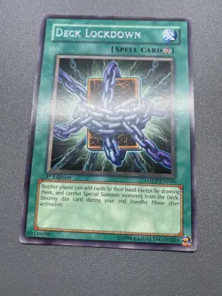 Yu-Gi-Oh! Deck Lockdown Rare 1st Edition LODT-EN060 MP - Image 1