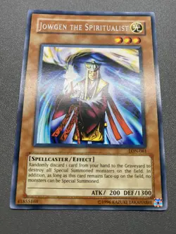 Yu-Gi-Oh! JOWGEN THE SPIRITUALIST Rare 1st Edition LON-EN061 HP - Image 1