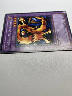 Yu-Gi-Oh! Darkfire Dragon Rare Unlimited LOB-019 HP - Image 5
