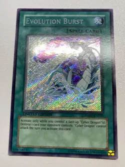 Yugioh Evolution Burst Limited Edition Secret Rare HA01-EN030 MP - Image 1