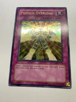Yugioh Psychic Overload Unlimited Ultra Edition TDGS-EN070 MP - Image 1