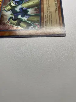 Yu-Gi-Oh! TURRET WARRIOR Super Rare 1st Edition CRMS-EN001 HP - Image 4