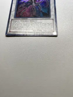 Yu-Gi-Oh! Underground Arachnid Super Rare Limited Edition DPC5-EN001 HP - Image 2