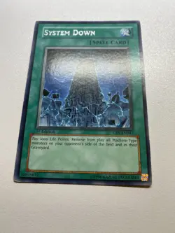 Yu-Gi-Oh! System Down Rare 1st Edition CRV-EN041 MP - Image 1