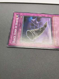 Yugioh Black Horn Of Heaven 1st Edition Rare CDIP-EN060 HP - Image 5