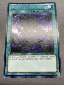 Yu-Gi-Oh! Infestation Pandemic Secret Rare 1st Edition HA07-EN068 HP - Image 1
